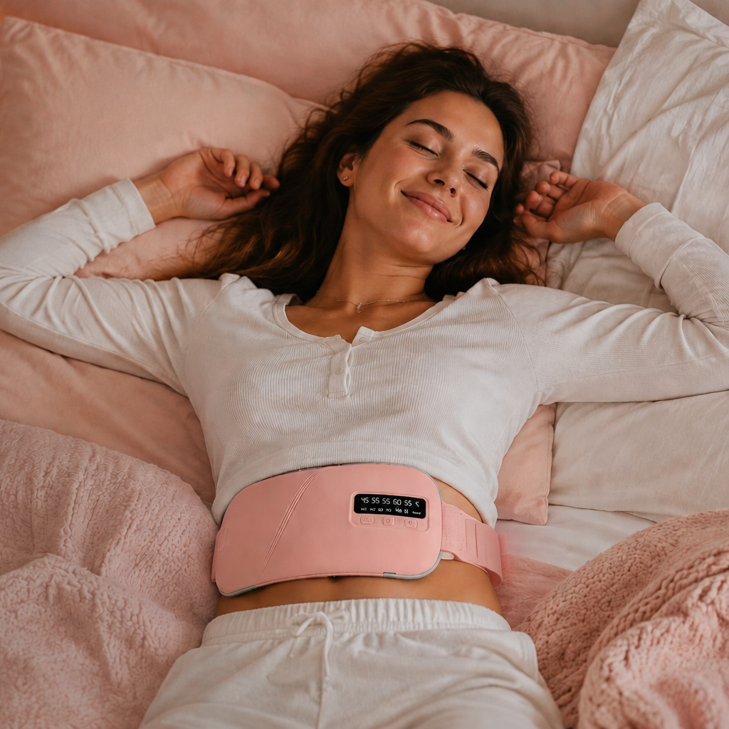 Period Heating Pad & Cramp Massager